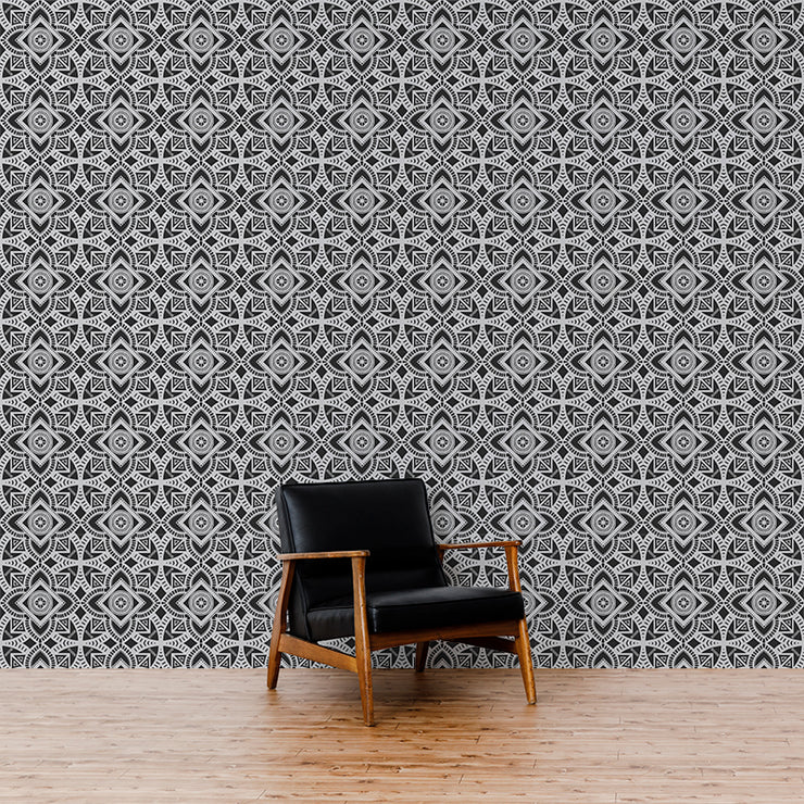 Moroccan Stamp Wallcovering