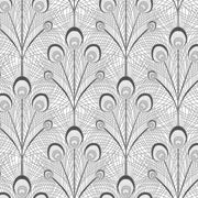 Peacock Feathers - Pompon Wallpaper