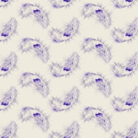 Purple Plumage - Lilac Wallpaper