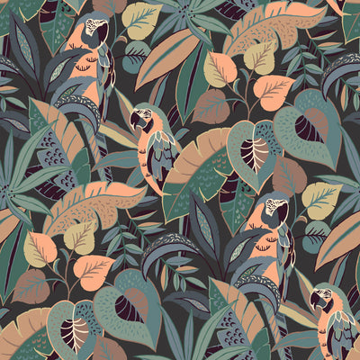 Macaw - Tulum Wallpaper