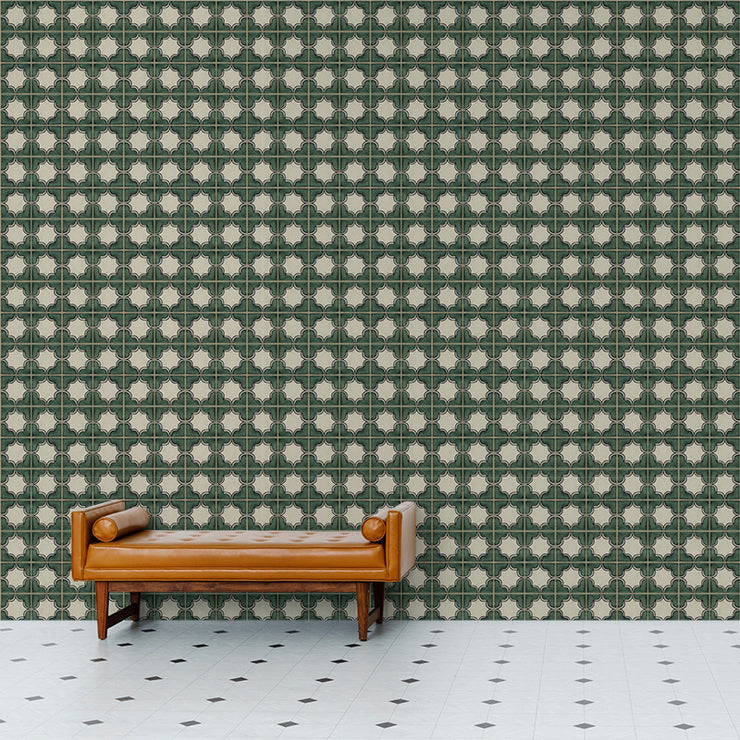 Claudia Faux Tile Wallcovering