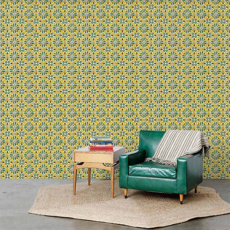 Ana Faux Tile Wallcovering