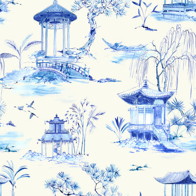 Suzhou Toile - Sky Wallpaper