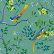 Avian Arbor - Aventurine Wallpaper