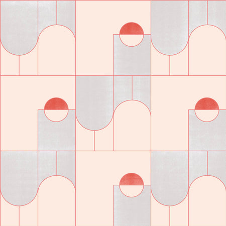 Hialeah - Sand and Aqua Wallpaper