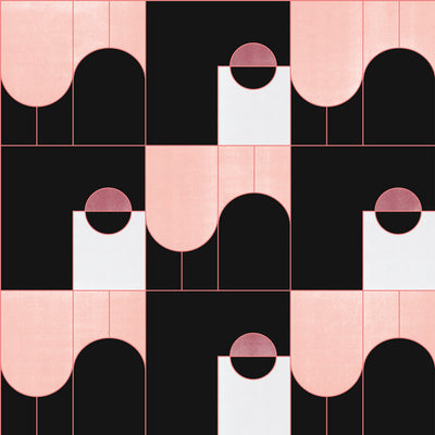 Hialeah - Black and Pink Wallpaper