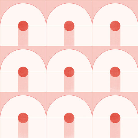 Miami Springs - Pink Wallpaper