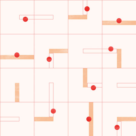 Little Havana - Caramel Accent Wallpaper