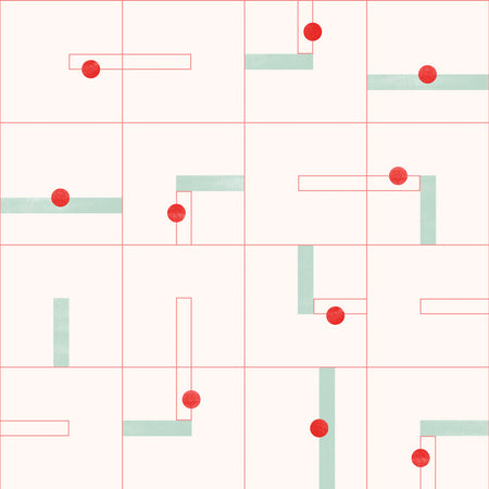 Little Havana - Green Accent Wallpaper