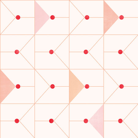 Doral - Pink and Caramel Wallpaper