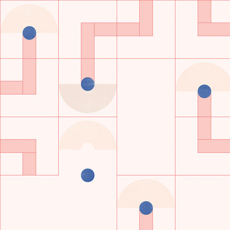 South Beach - Pink Wallpaper