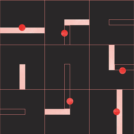 Little Havana - Mural - Black and Pink Mural