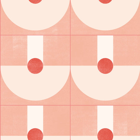 Ocean Drive - Mural - Peach Mural