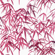 Kyoto Leaves - Fuchsia Wallpaper