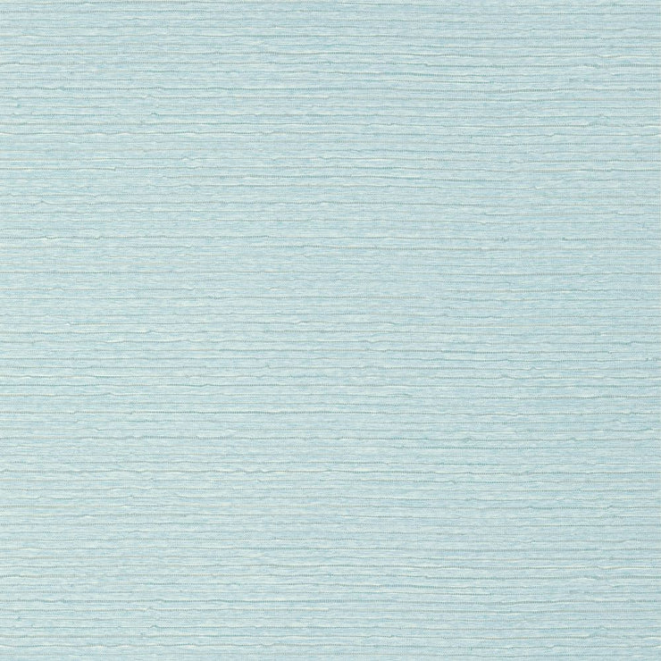 Ramie Weave - Spa Blue Wallpaper