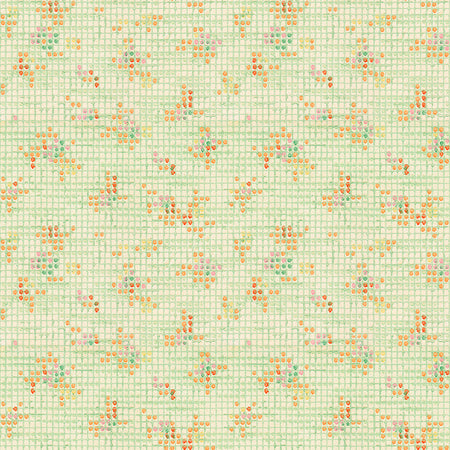 Crewel - Lime Wallpaper