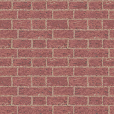 Masonry - Crimson Wallpaper