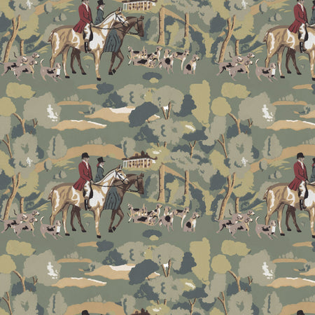 Fox Hunt Wallpaper
