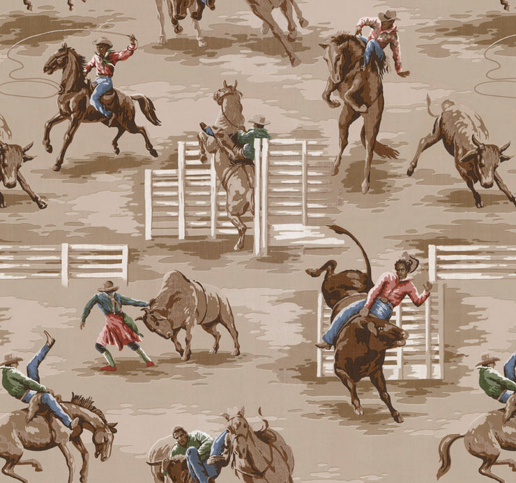 Round-Up Rodeo Wallcovering | Astek