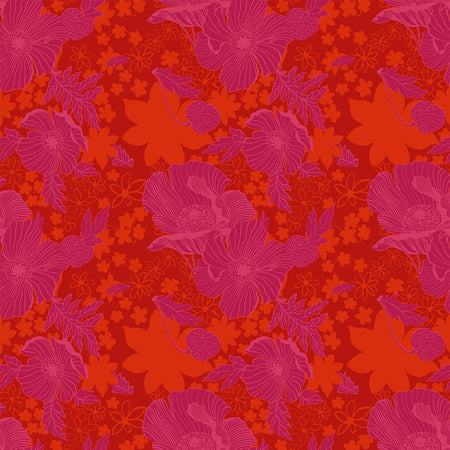 Donna - Fuchsia Wallpaper