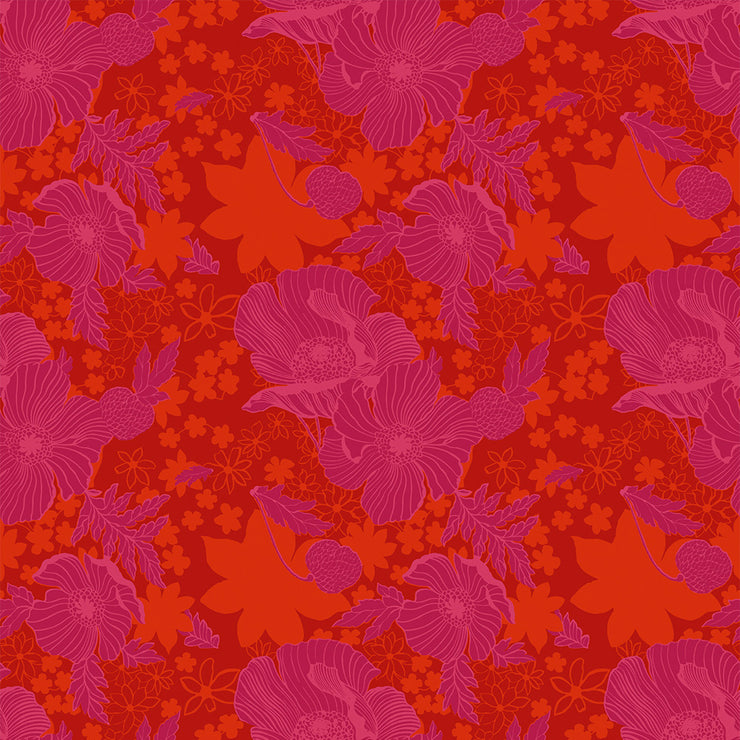 Donna - Fuchsia Wallpaper