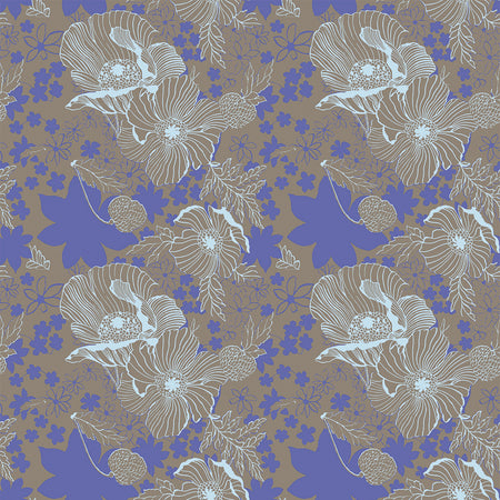 Donna - Periwinkle Wallpaper