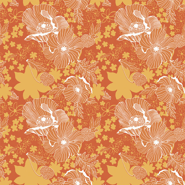 Donna - Tangerine Wallpaper