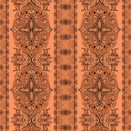 Karen - Peach Wallpaper