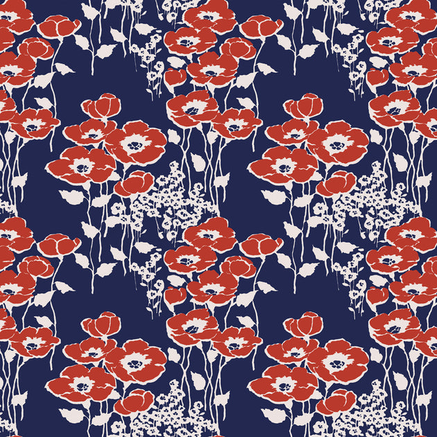 Poppy Fields Wallcovering | Astek