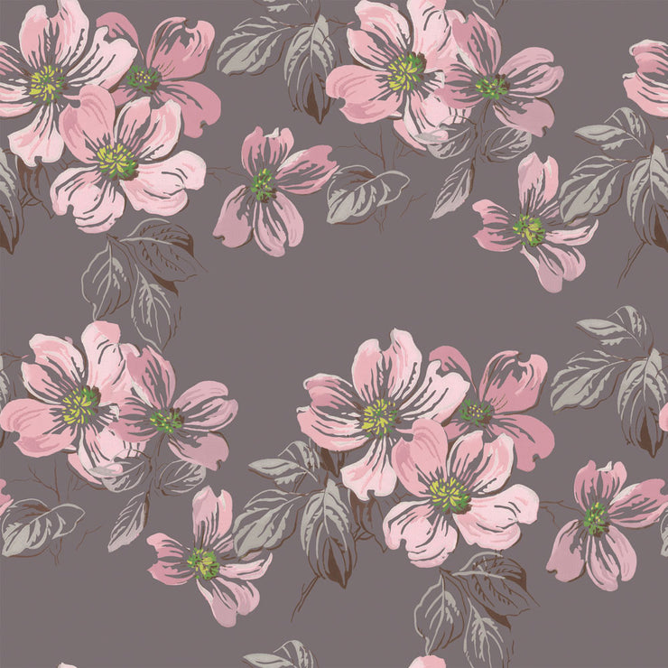 Magnolia Blossom - Pink Wallpaper