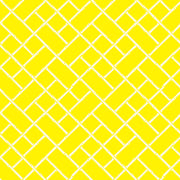 Bamboo Lattice - Yellow Wallpaper
