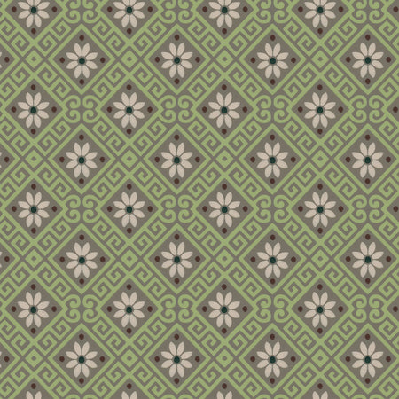 Jade Lattice Wallpaper