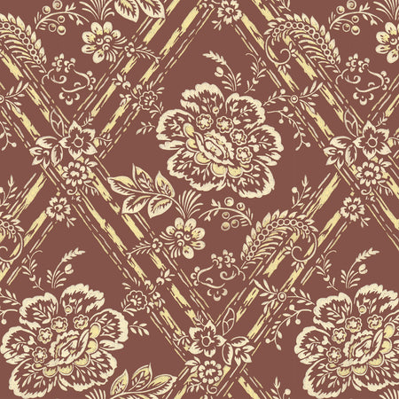 Multiflora - Umber Wallpaper