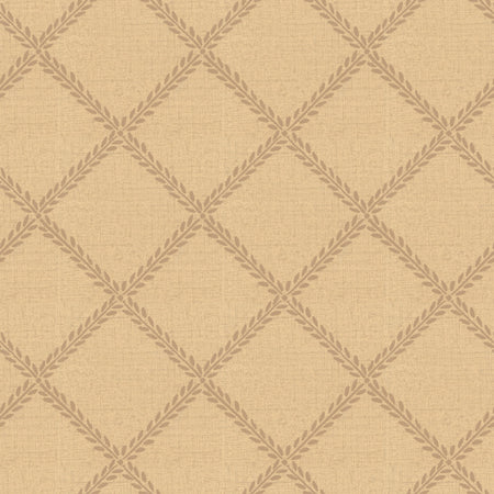 Laurel Lattice Wallpaper