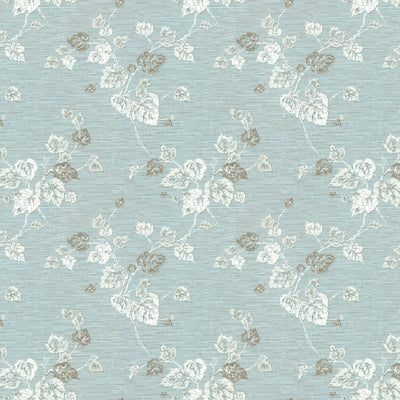 Tranquil Ivy - Blue Bauble Wallpaper