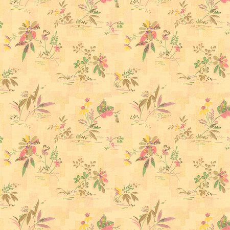 Stephanie - Golden Wallpaper