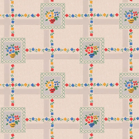 Punchy Floral Wallpaper
