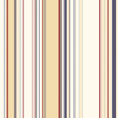 Charles Cream Lookout Stripe Wallpaper Wallpaper