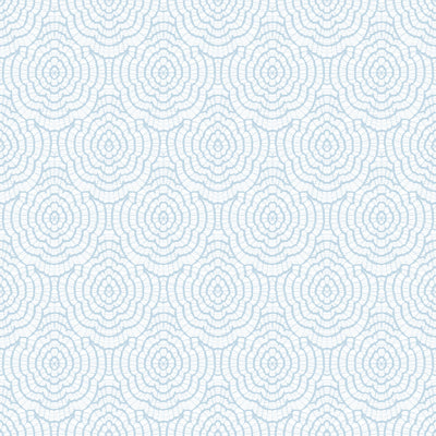 Charlotte's Lace - Pale Blue Wallpaper