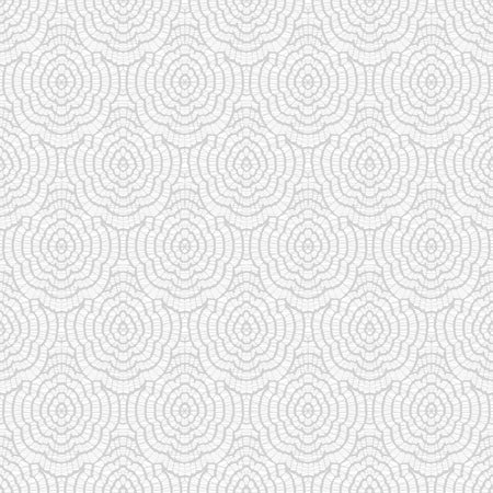 Charlotte's Lace - Cloudy Smoky Grey Wallpaper