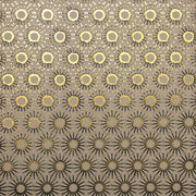 Michelle's Starburst - Clay on Gold Wallpaper