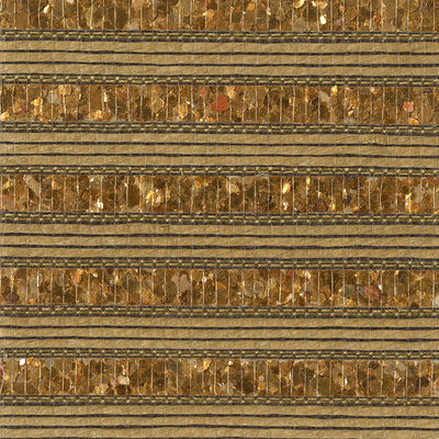 Copper Stripe Mica Wallcovering Wallpaper