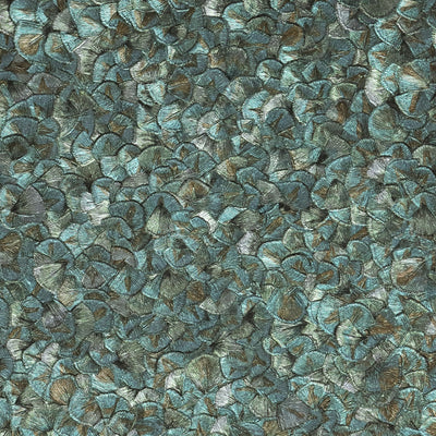 Semiplume - Turquoise Wallpaper