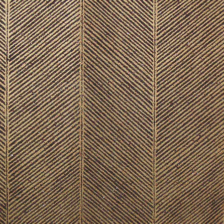 Copper Herringbone Wallcovering Wallpaper