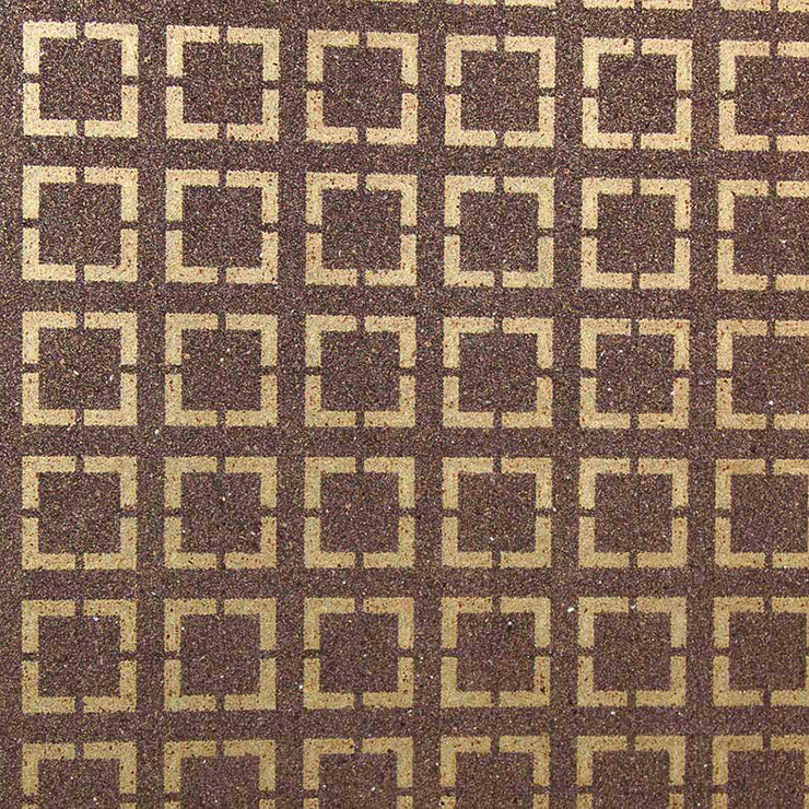 Gold Glitter Geometric Wallcovering Wallpaper