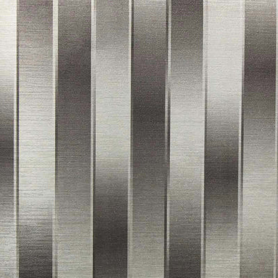 Warm Grey Optical Stripe Wallcovering Wallpaper