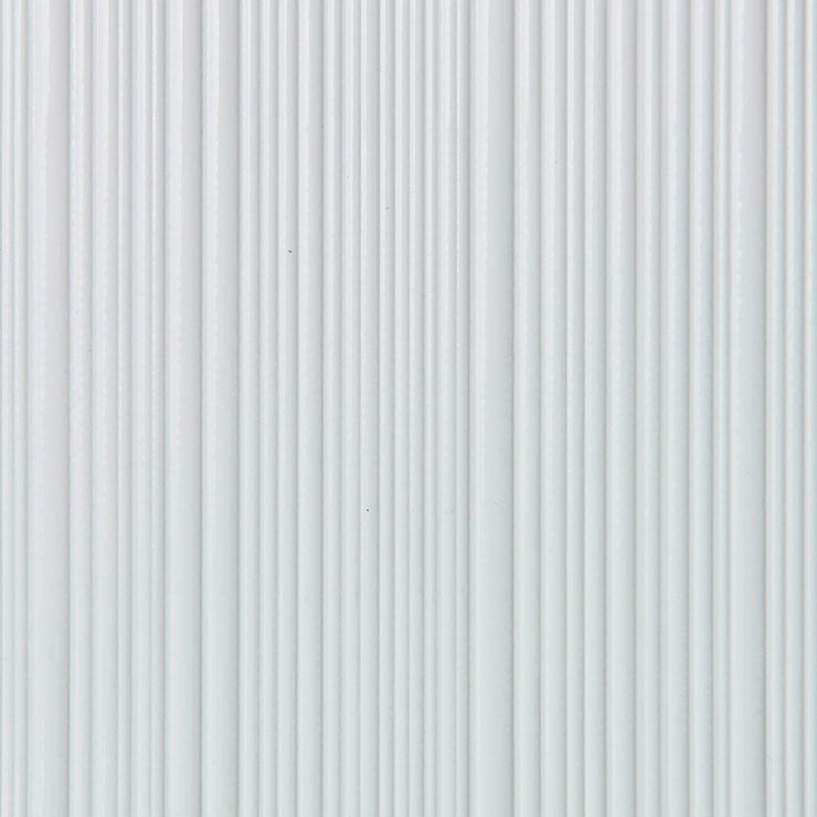 Corrugated - White Wallpaper