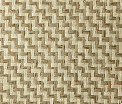 Tawny & Shiny Oat Weave Wallpaper