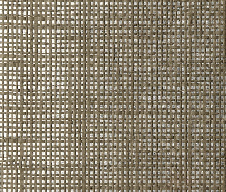 Silver Walnut Weave Wallpaper