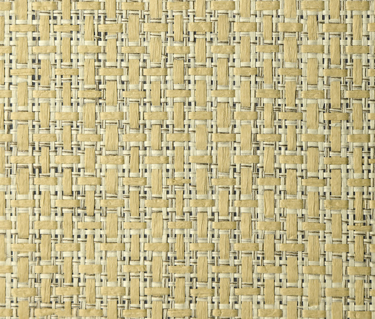 Bleached Pine Weave Wallpaper